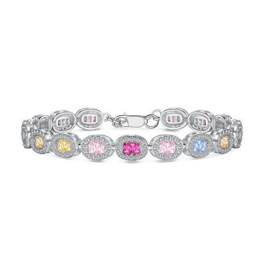 [AuraEcho]Exquisite Ornate Emerald Cut Daily Bracelet