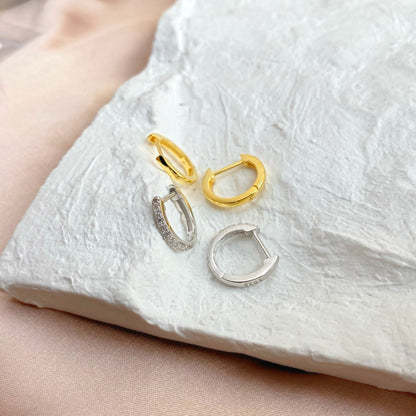 [AuraEcho]Circle Versatile Earrings