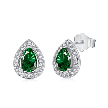 [AuraEcho]Luxurious Water Drop Shape Earrings