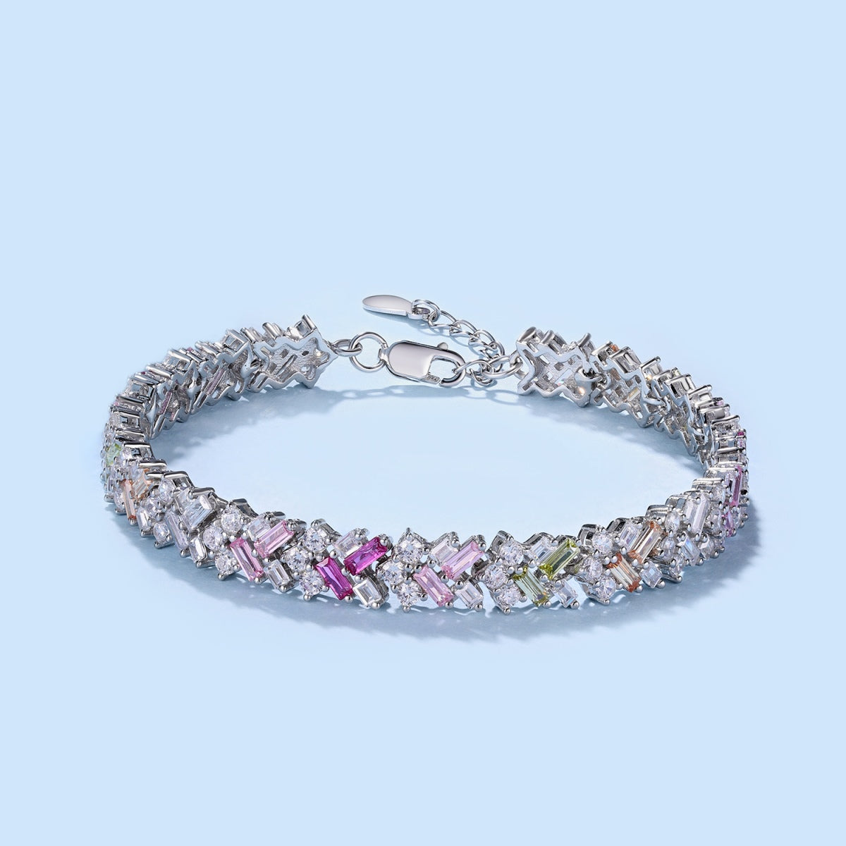 [AuraEcho]Dazzling Unique Multi Shape Daily Bracelet