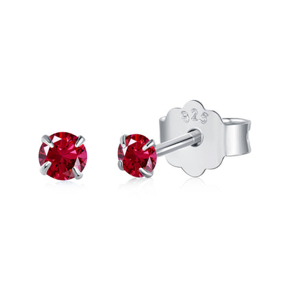 [AuraEcho]Delicate Solitaire Earrings