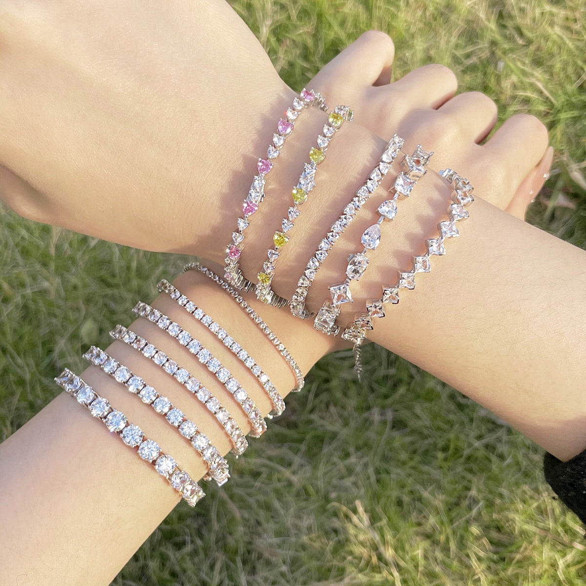 [AuraEcho]Unique Exquisite Multi Cut Daily Bracelet
