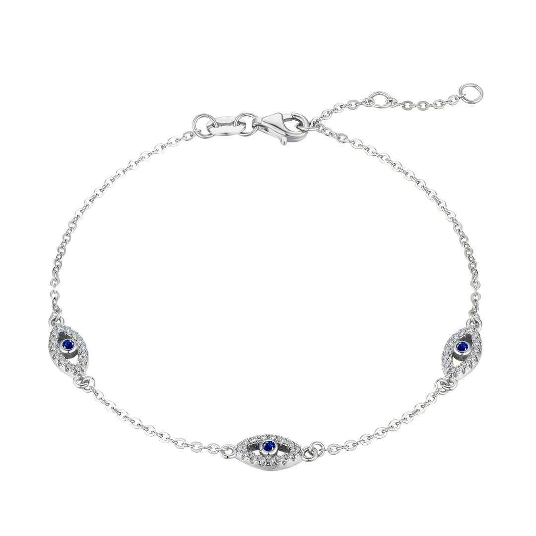 [AuraEcho]Evil Eye Shape Pendent Necklace
