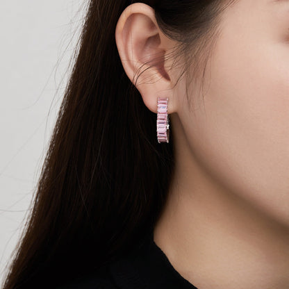 [AuraEcho]Radiant Heart Cutout Earrings