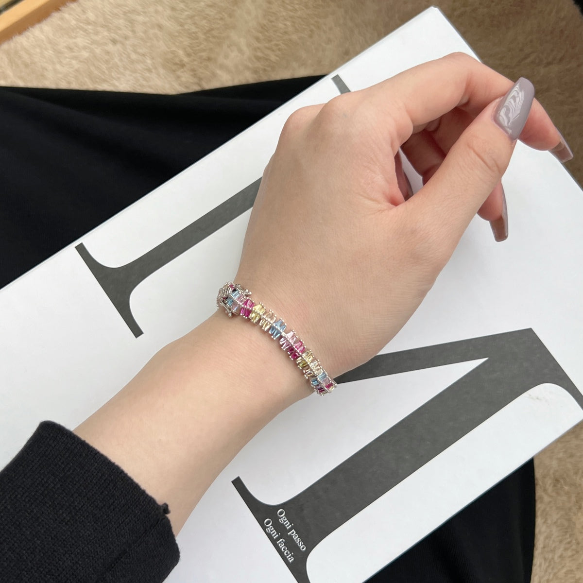[AuraEcho]Sparkling Exquisite Multi Cut Party Bracelet
