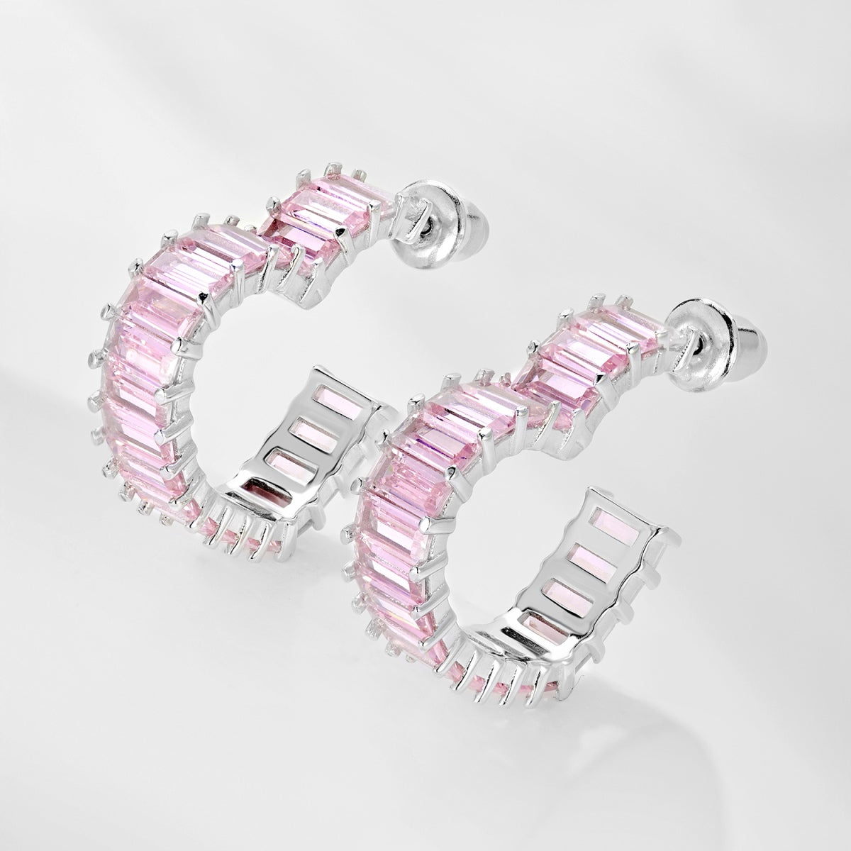 [AuraEcho]Radiant Heart Cutout Earrings
