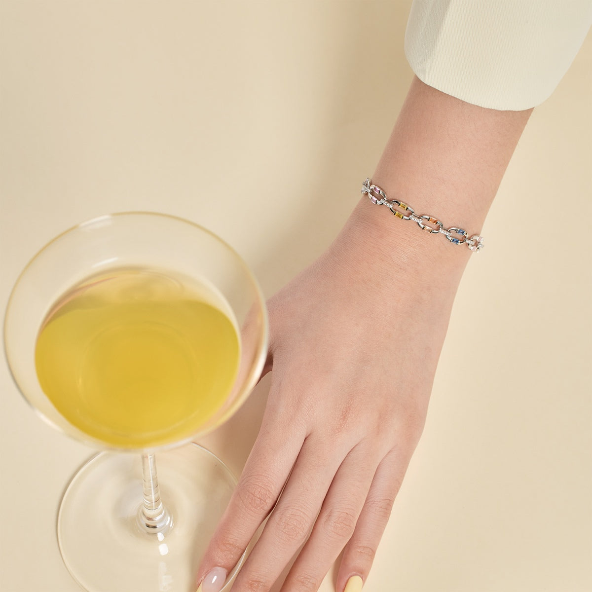 [AuraEcho]Dazzling Colorful Daily Bracelet