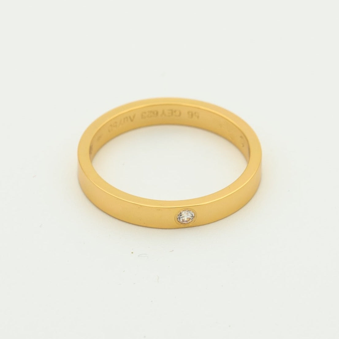 [AuraEcho]LOVE RING 4MM 1 DIAMOND