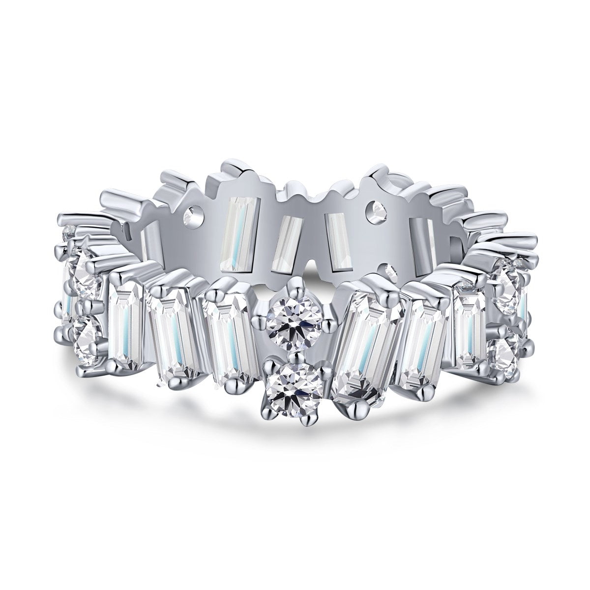 [AuraEcho]Delicate Multi Shape Tennis Ring