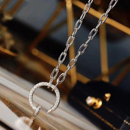 [AuraEcho]JUSTE NECKLACE DIAMONDS